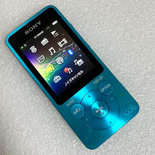 Lecteur mp3 bleu sony walkman - sony,