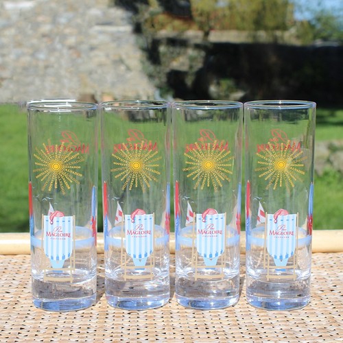 Lot verres publicitaires - de, 4
