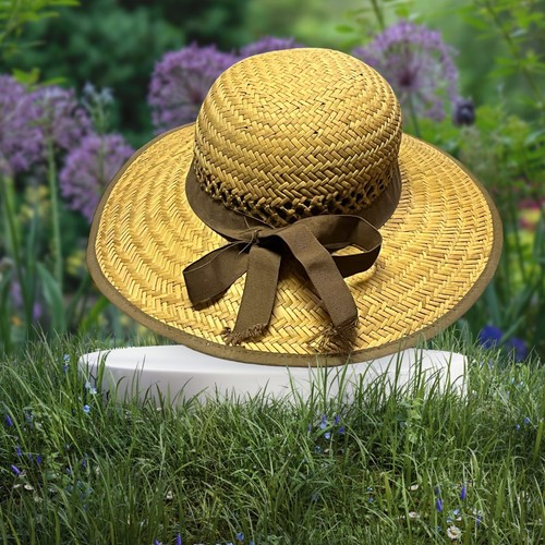 Ancien chapeau 100 de paille - %,