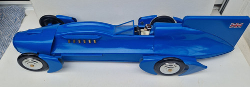 Grande voiture course blue - voiture,