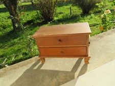 toy small doll chest of drawers or wooden jewelry box