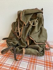 ancien sac a dos militaire tissu deco France soldat Dans Son Jus Deco