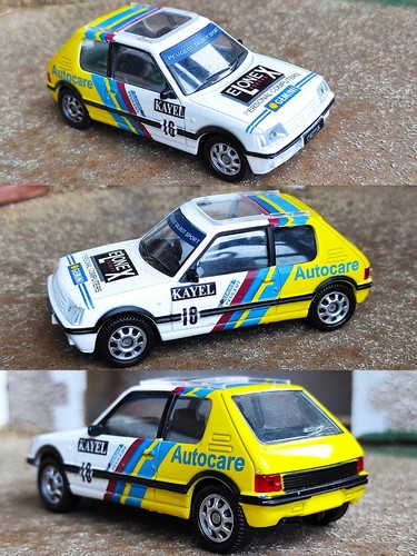 Peugeot 205 gti - 1/43,