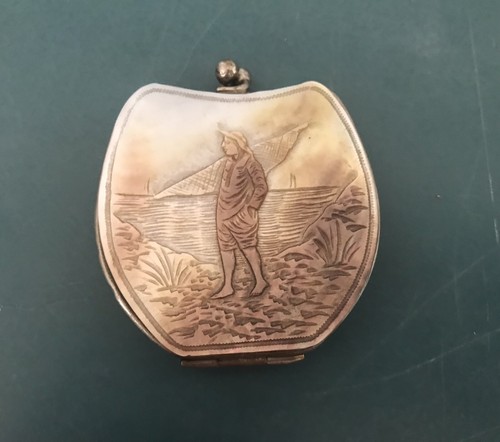 Ancien porte monnaie - porte,