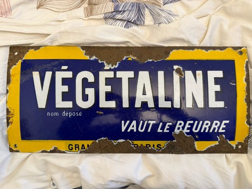 Rare plaque emaillee - rare,