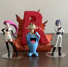 Pokemon Team Rocket Figurines