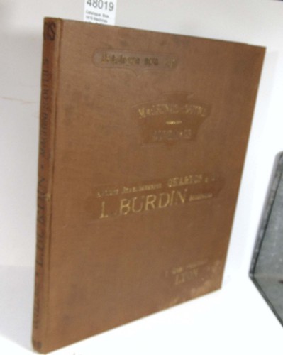 Catalogue bois 1919 machines - catalogue,