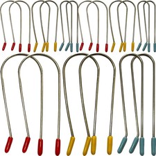 Lot de 24 pinces à boucler