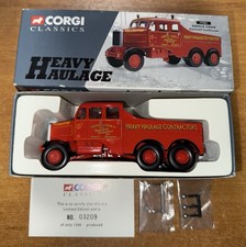 1:50 CORGI HEAVY HAULAGE N°