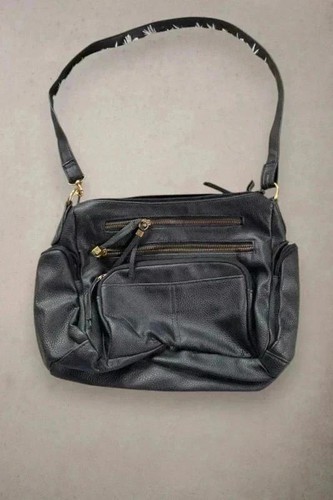 Sac besace noir multiples - sac, à