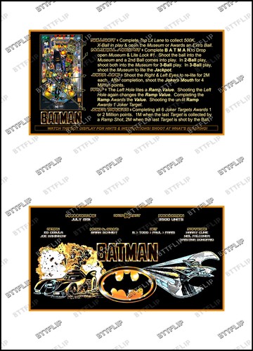 Data east batman - east, 1991