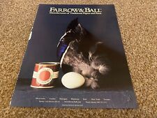 INT11 ADVERT 11X9 FARROW & BALL MANUFACTURES OF PAPERS AND PAINT