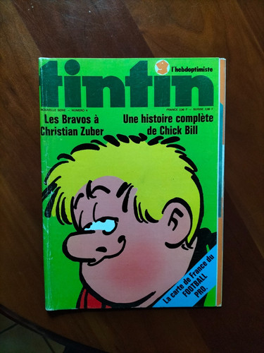 Journal tintin hebdoptimiste - tintin,