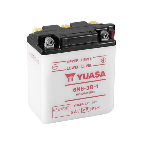 Batterie moto yuasa 6n6 1 - batterie,