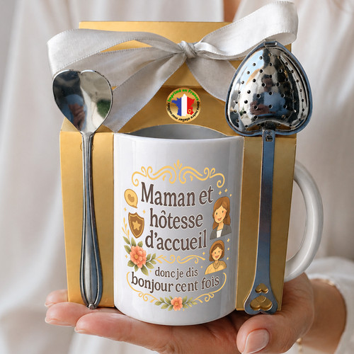 Coffret mug maman hôtesse - maman,