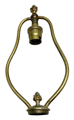 Ancienne lyre laiton - , xixème