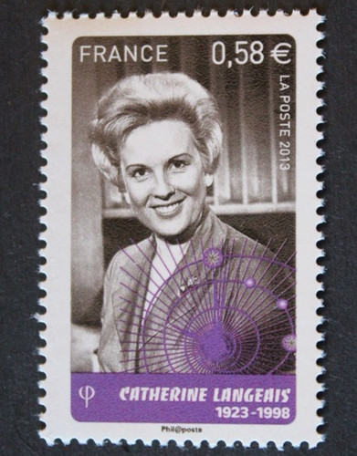 Timbre france catherine - -,