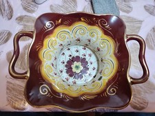 Rare GOUDA Holland 7" Bowl Unique  Signed   Zenith mint condition free shipping 