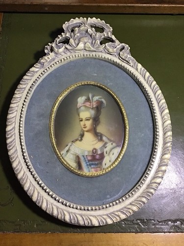 Portrait miniature marie - portrait,