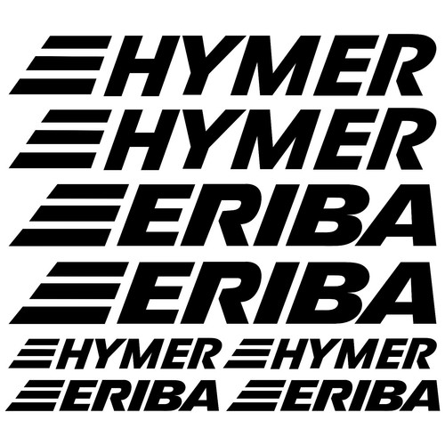 Hymer eriba autocollant - eriba, xl