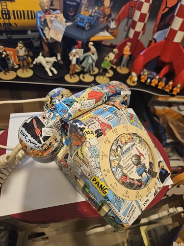 Tintin kuifje téléphone - tintin,