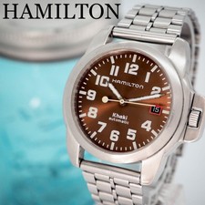 HAMILTON Homme Khaki Action Brown Automatic Hamilton, 14191