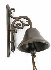 Small garden bell wall bell cast iron iron bell metal bell