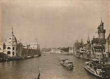 RARE VIEUX PARIS SEINE PALAIS