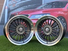 4 x 18 Inch 5x120/5x112 Alpina Style Gris Roues : Pour BMW E60 E39 E38 E31