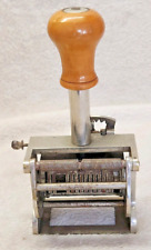 Ancien gros Tampon dateur