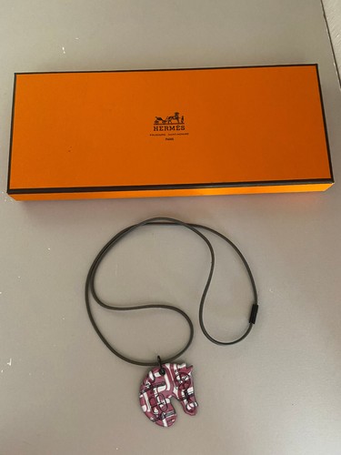 Collier hermès tatersale rose - hermès,