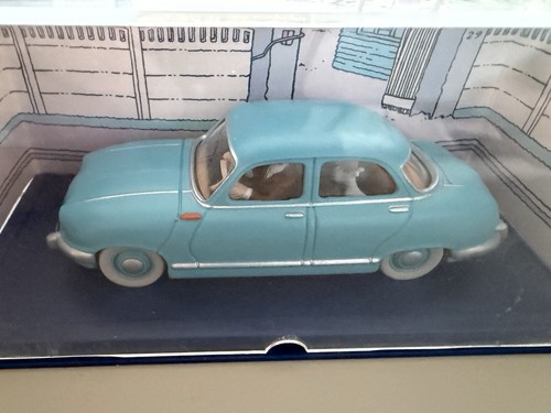 Voiture tintin taxi panhard - voiture,