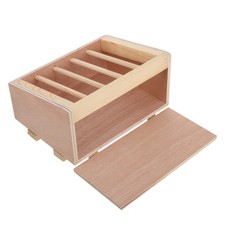  Mangeoire à foin en bois pour cages de lapins - Distributeur de foin pour