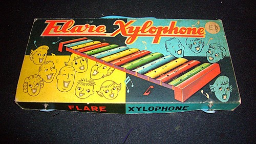 Jouet ancien xylophone flare - xylophone,