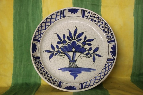 Assiette vieux rouen cul - assiette,