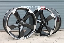 Audi TTRS R17 5x112 VW Seat Skoda jantes alliage 4x17 pouces noir Pol 7.5j ja...
