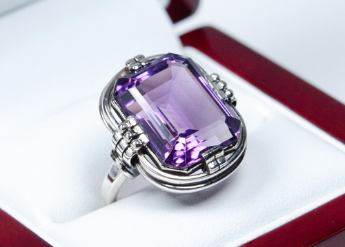 Bague art déco ancienne - bague,