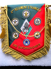 FANION (CANNETILLE) FOREIGN LEGION 4TH RE CORPORALS CHEFS (SCHOOL)