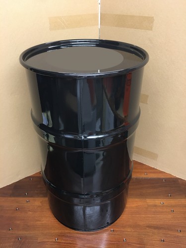 Baril métal litres noir - métal,