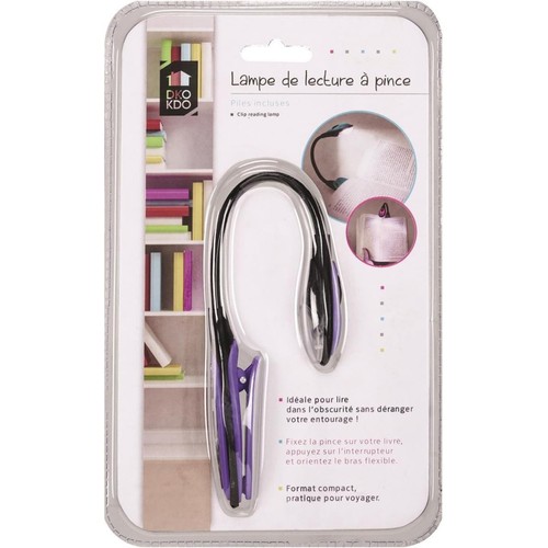Lampe lecture pince - de, a