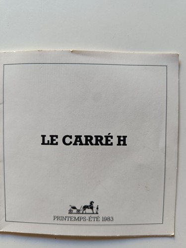 Catalogue hermès carré - catalogue, h