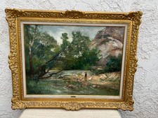 Tableau ancien Paysage