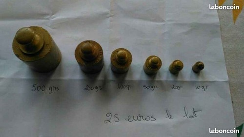 Poids laiton pour - en,