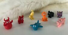 ☻ Toy Lot of 8 Barbapapa Figures 