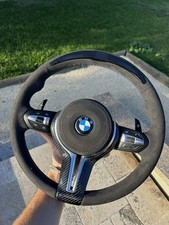 Volant BMW led alcantara /