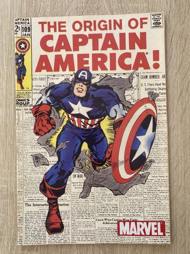 The origin captain america - captain,