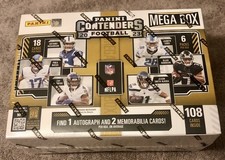 2023 PANINI CONTENDERS FOOTBALL MEGA BOX (TEAL PARALLELS)