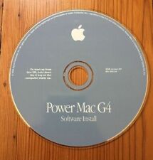 Vintage 1999 Macintosh Mac Power Mac G4 OS 9 Software Installation CD Disc