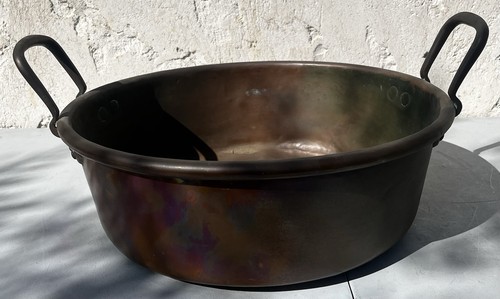 Bassine confiture cuivre - bassine,