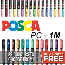 Université Posca PC-1M Marqueur Peinture Stylos - Tout 29 Couleurs - Buy 3 Get 1